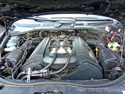 Chiptuning Engine Volkswagen Touareg 2005 year for GBO